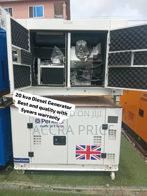 20KVA Diesel Generator – Strong, Dependable Built for Long Hours
