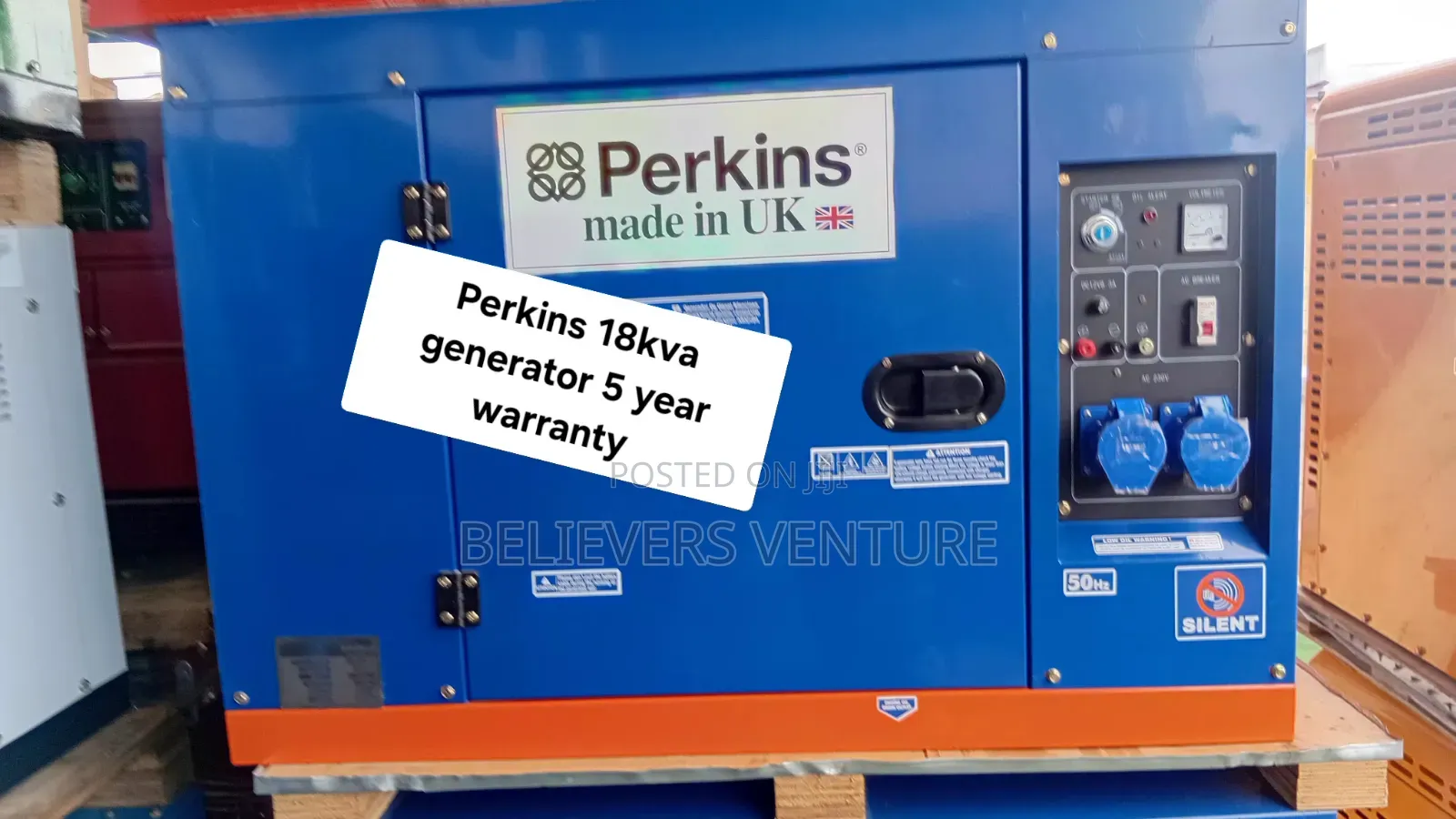 Perkins 18KVA Genset – Premium Power, Proven Performance