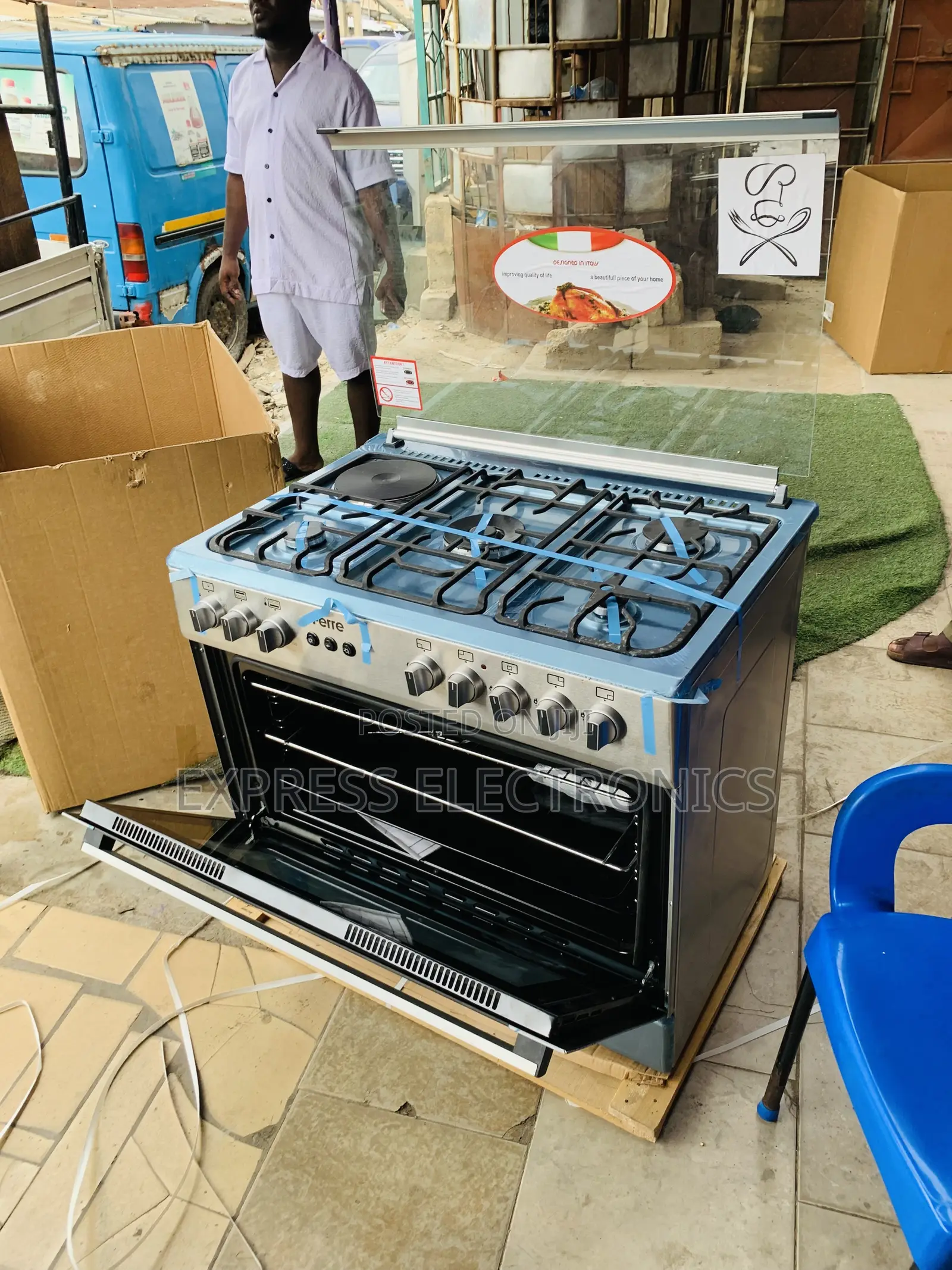 Amazing Deals on Gas Electric Cooker Oven 4-1 60/90.
