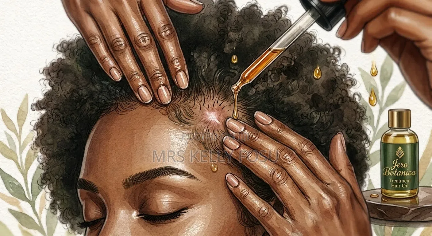 Jero Organic Hair Oil Small