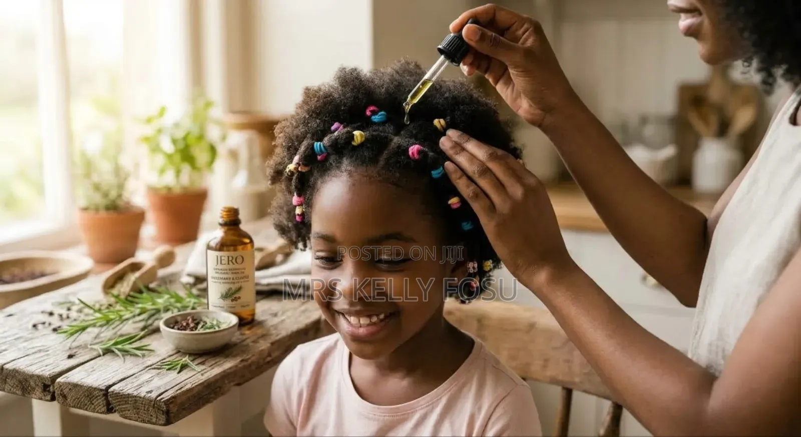 Jero Organic Hair Oil Small