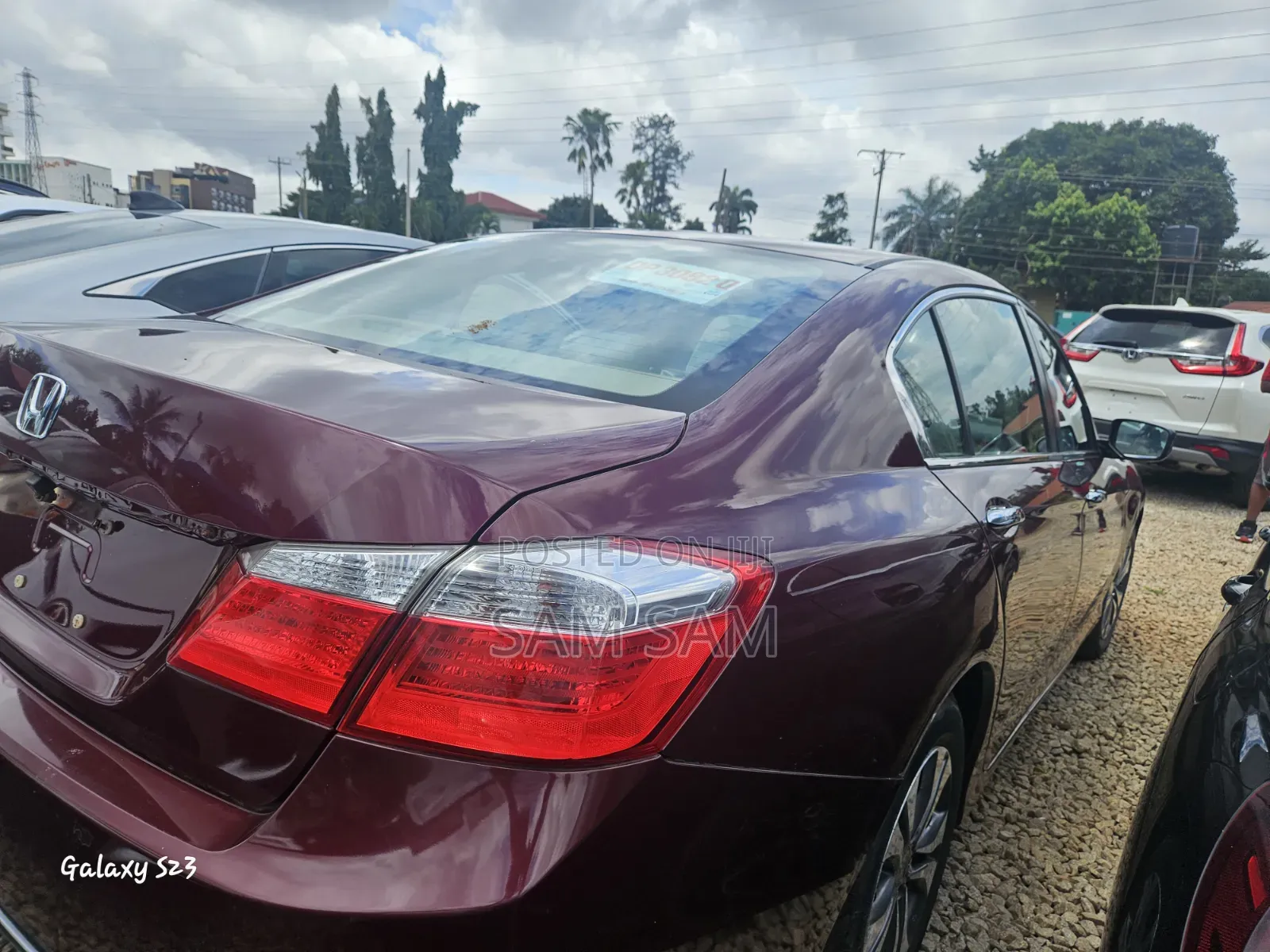 Honda Accord 2015 Burgundy