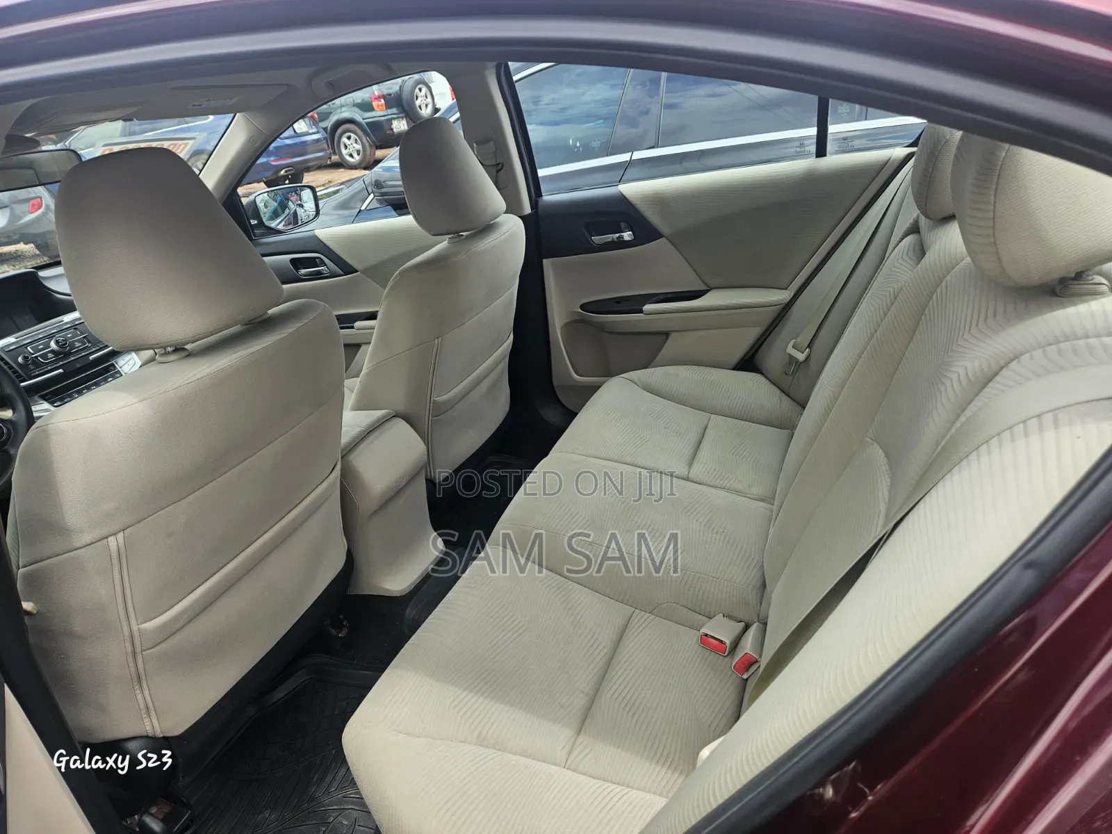 Honda Accord 2015 Burgundy