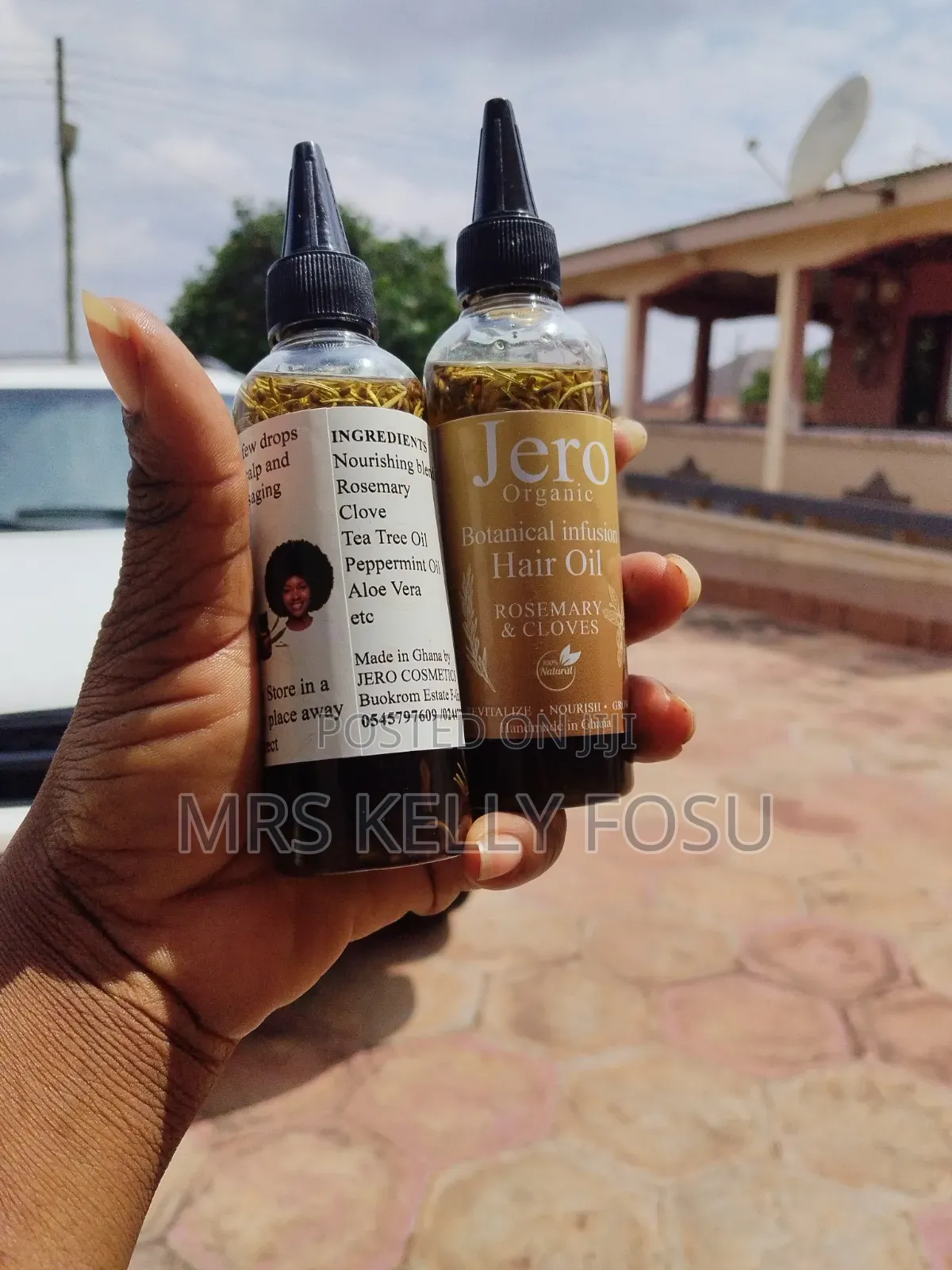 Jero Organic Hair Oil