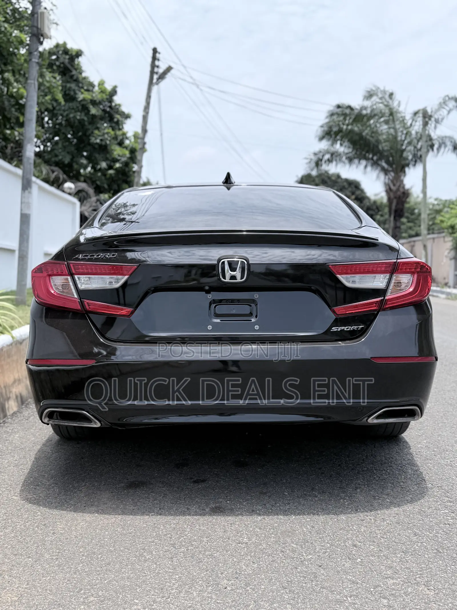 Honda Accord 2019 Black
