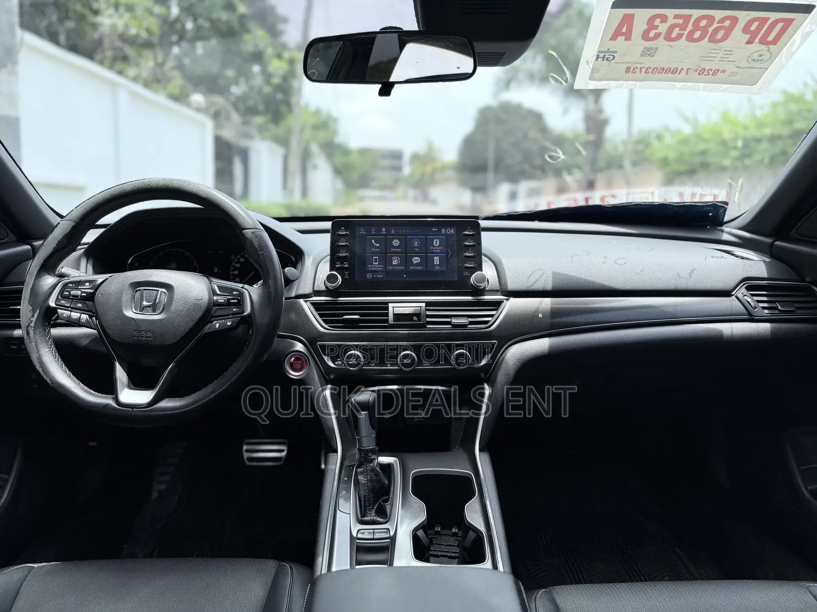 Honda Accord 2019 Black