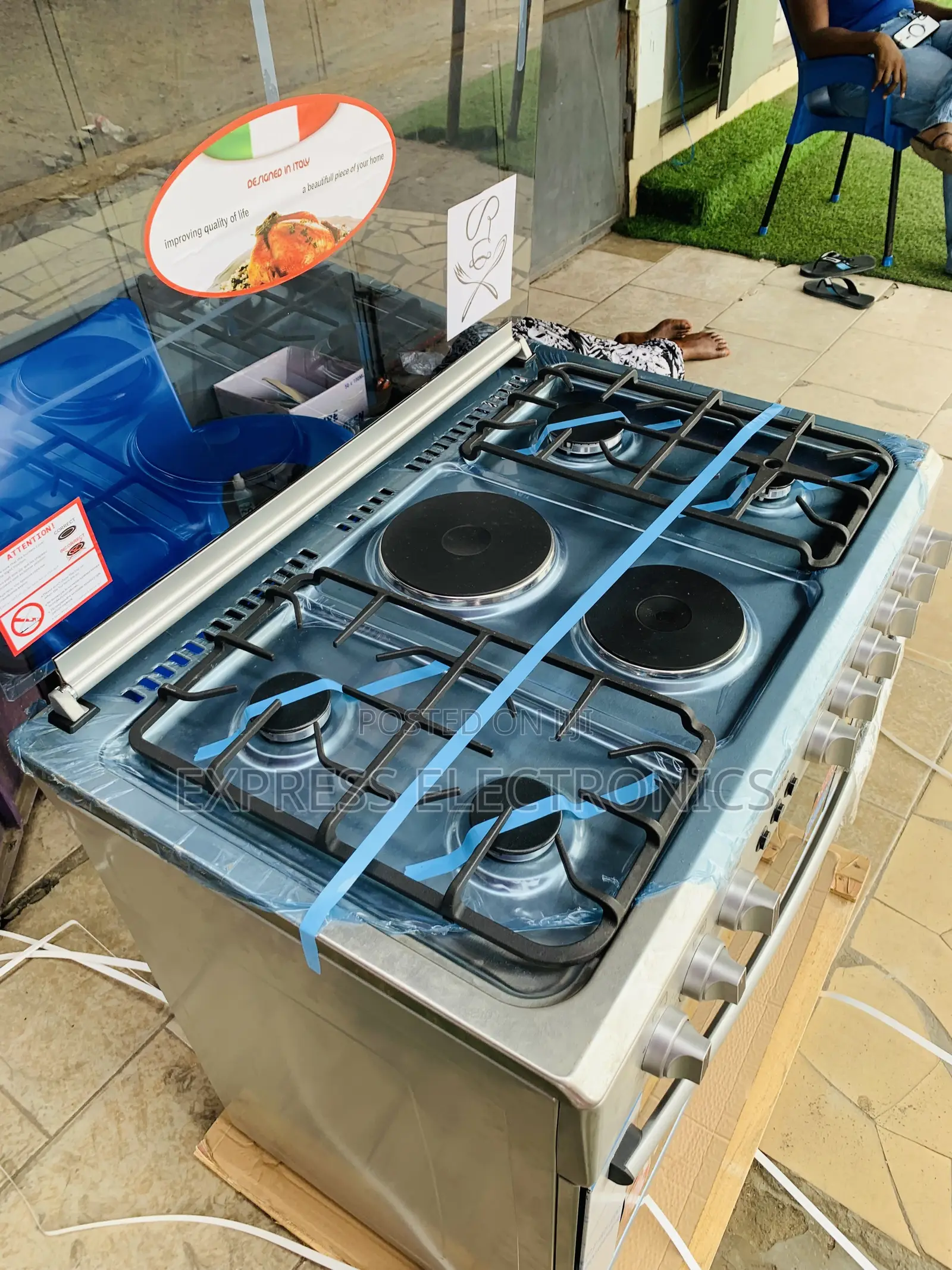 Limited Gas Electric Stove 4-2 60/90 Oven Rotisserie