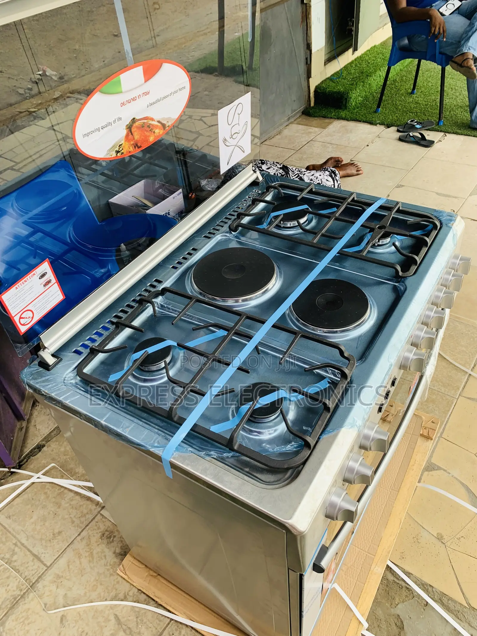 Limited Gas Electric Stove 4-2 60/90 Oven Rotisserie