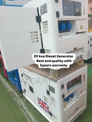 20KVA Diesel Generator – Reliable Power for Shops, Offices, Homes