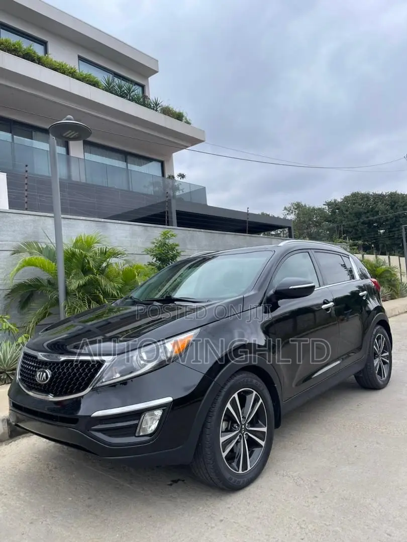 Kia Sportage SX 4dr SUV AWD (2.0L 4cyl Turbo 6A) 2016 Black