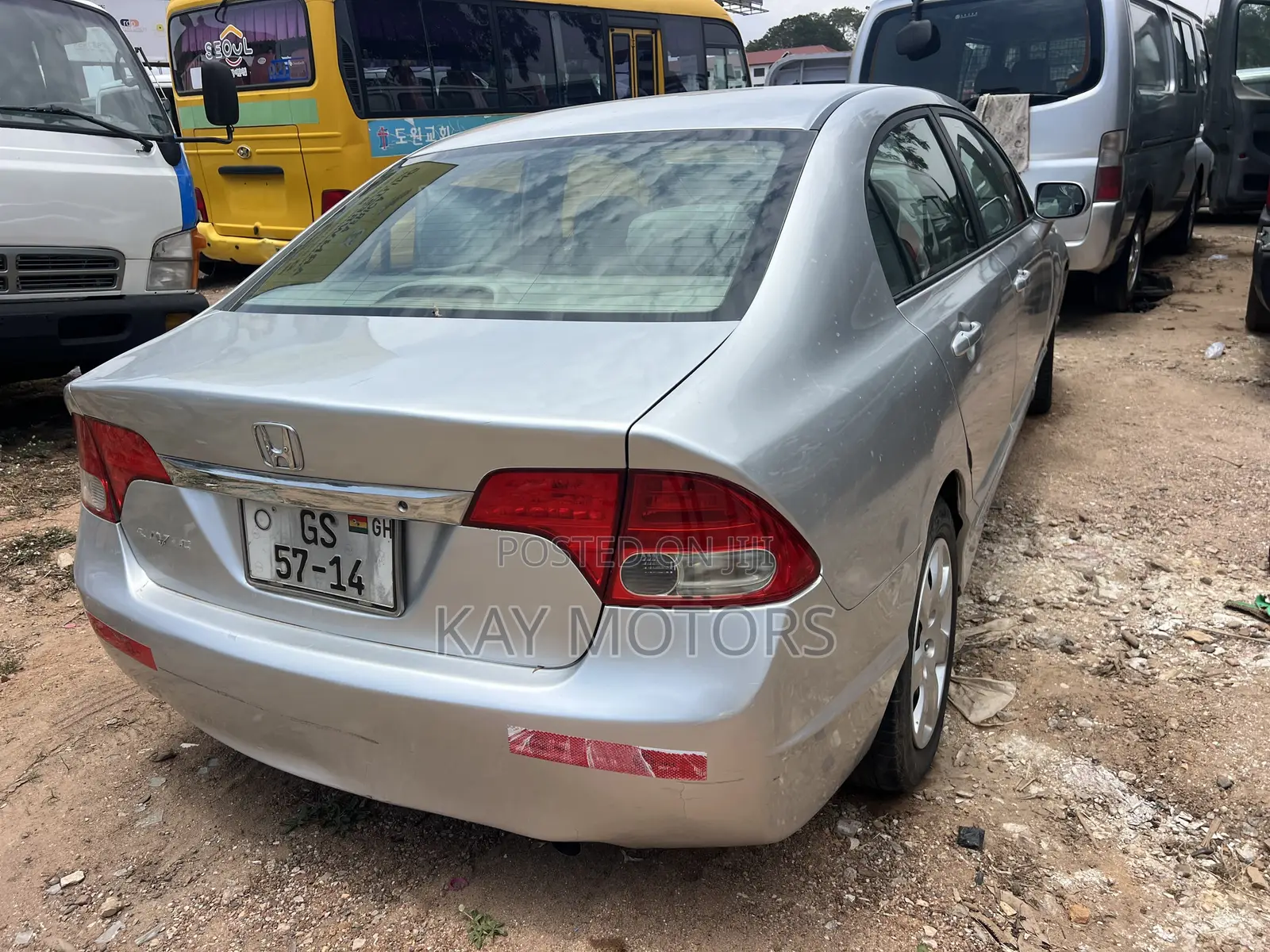Honda Civic LX Sedan 2011 Gray