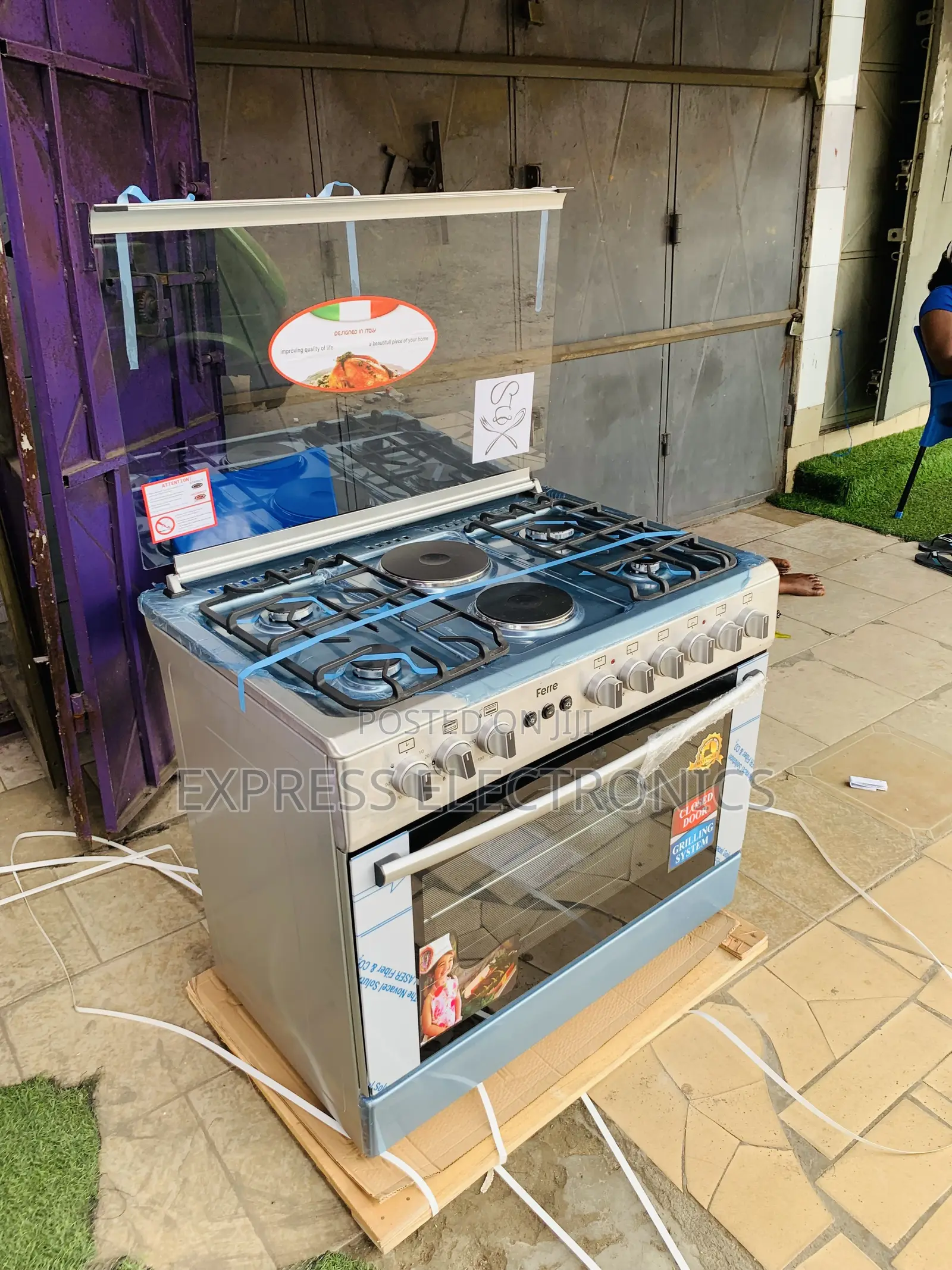 Call and Order for Gas Electric Cooker Oven 4-2 60/90