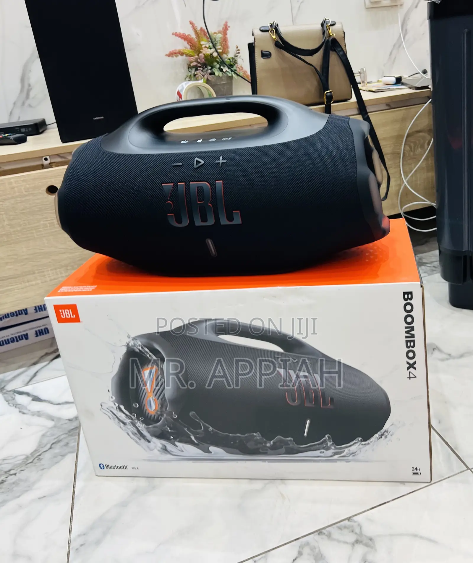 Extremely Classic JBL Boombox 4 Portable Bluetooth Speaker(Waterproof)