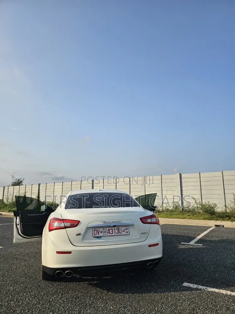 Maserati Ghibli 4dr Sedan (3.0L 6cyl Turbo 8A) 2015 White