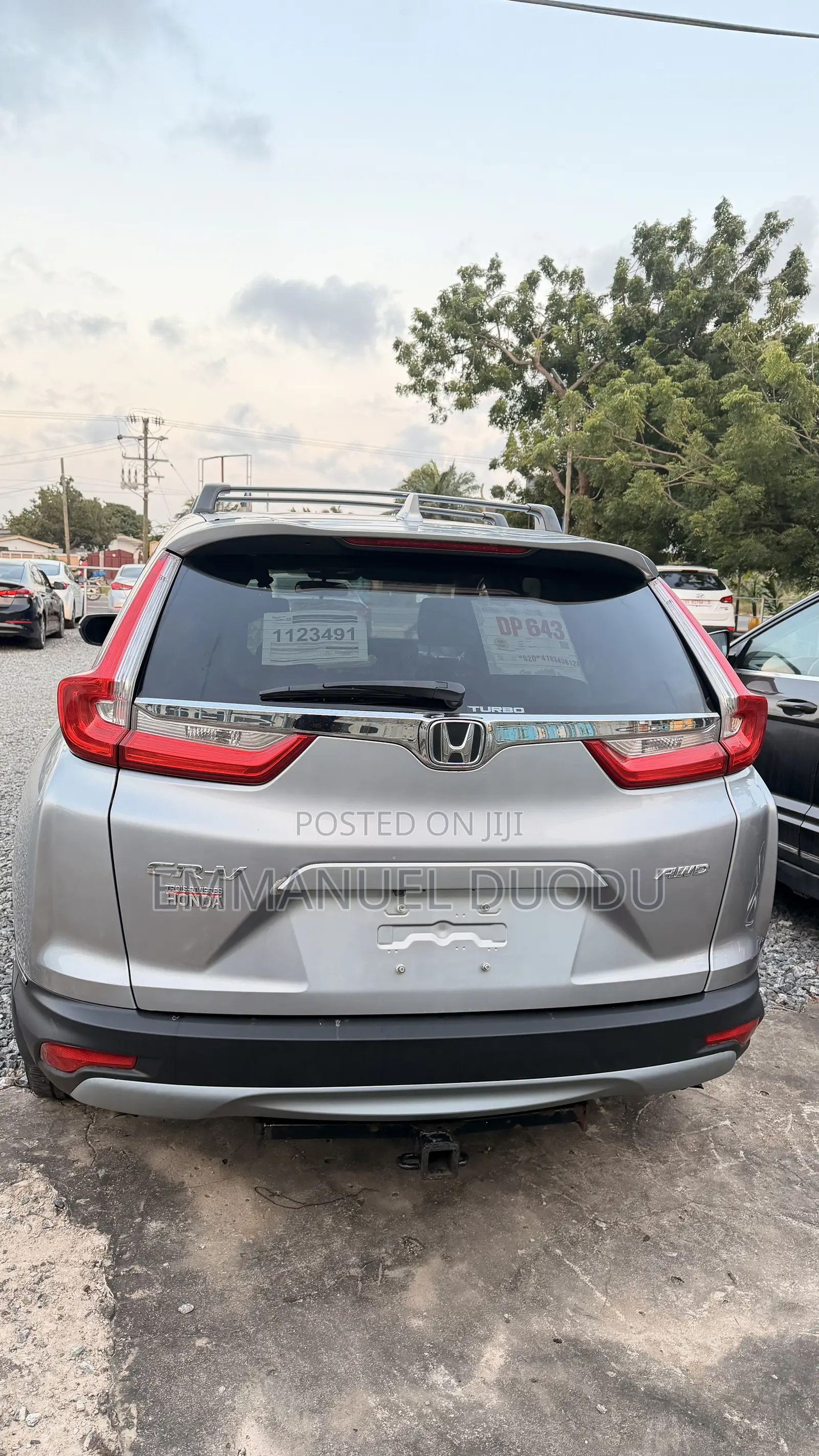 Honda CR-V EX AWD 2018 Silver