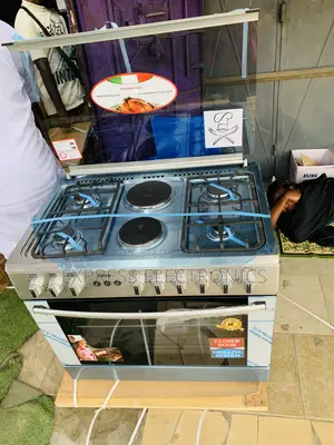 Highly Quality Gas Electric Cooker Oven 4-2 60/90 Sliver