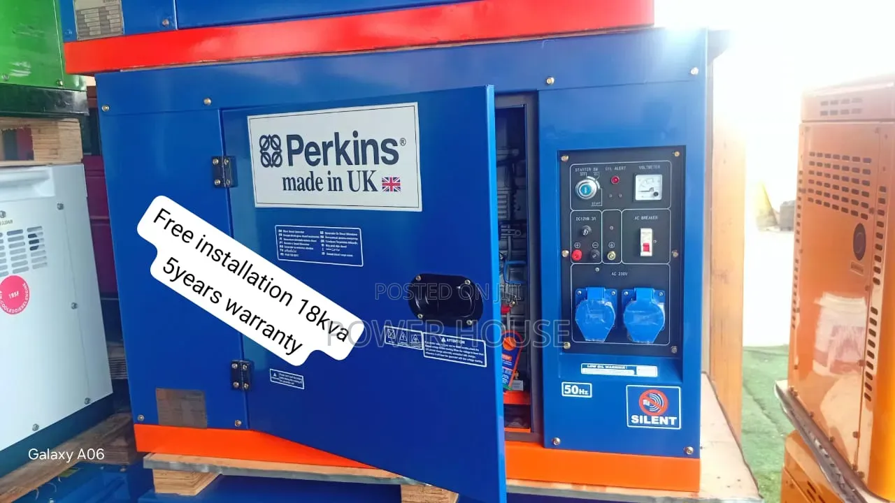 Super Quality Perkins 18KVA Diesel Generator 18kva