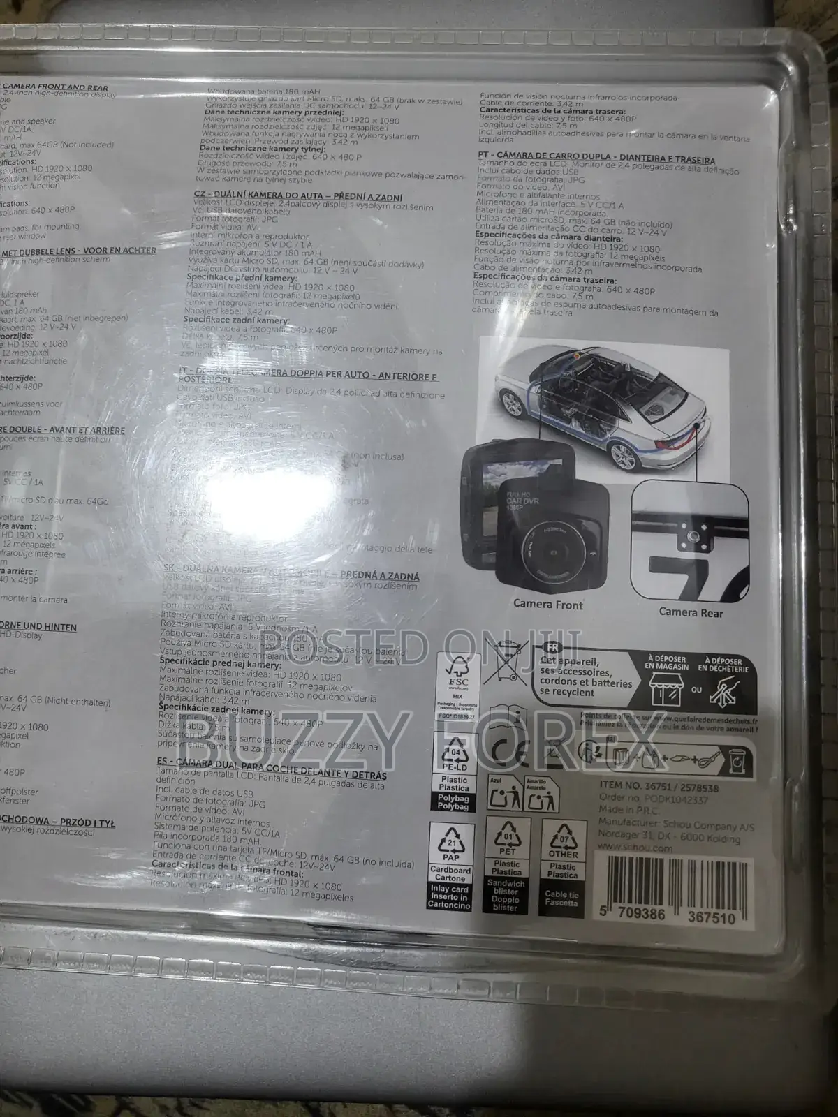 Front and Rear Dual Car Camera
