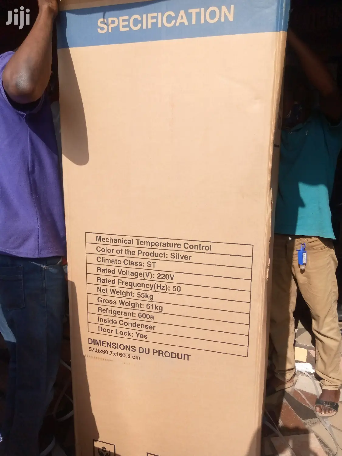 Double Door Fridge- Nasco 186 Litres