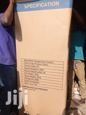 Double Door Fridge- Nasco 186 Litres