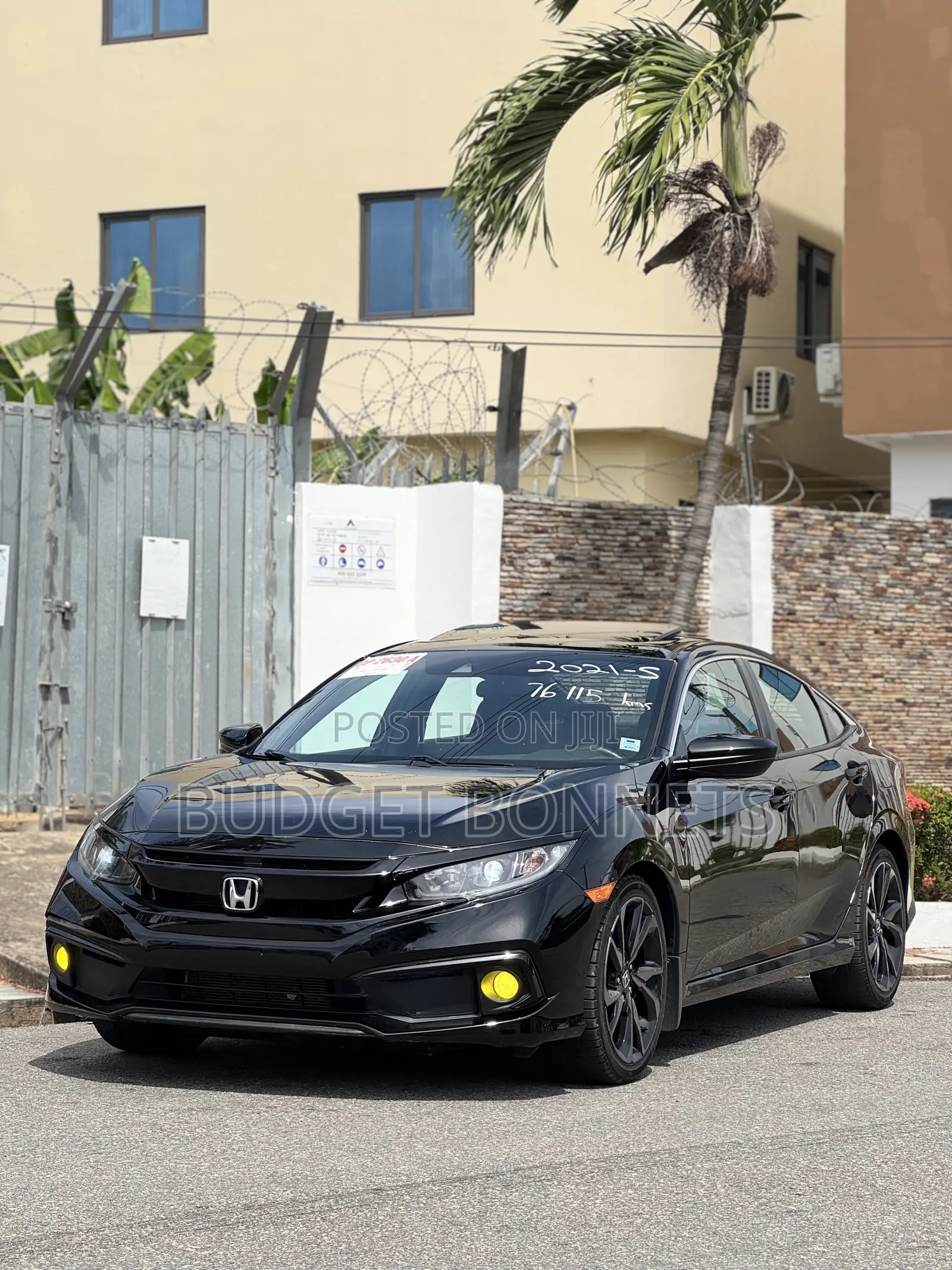 Honda Civic Sport Sedan 2020 Black