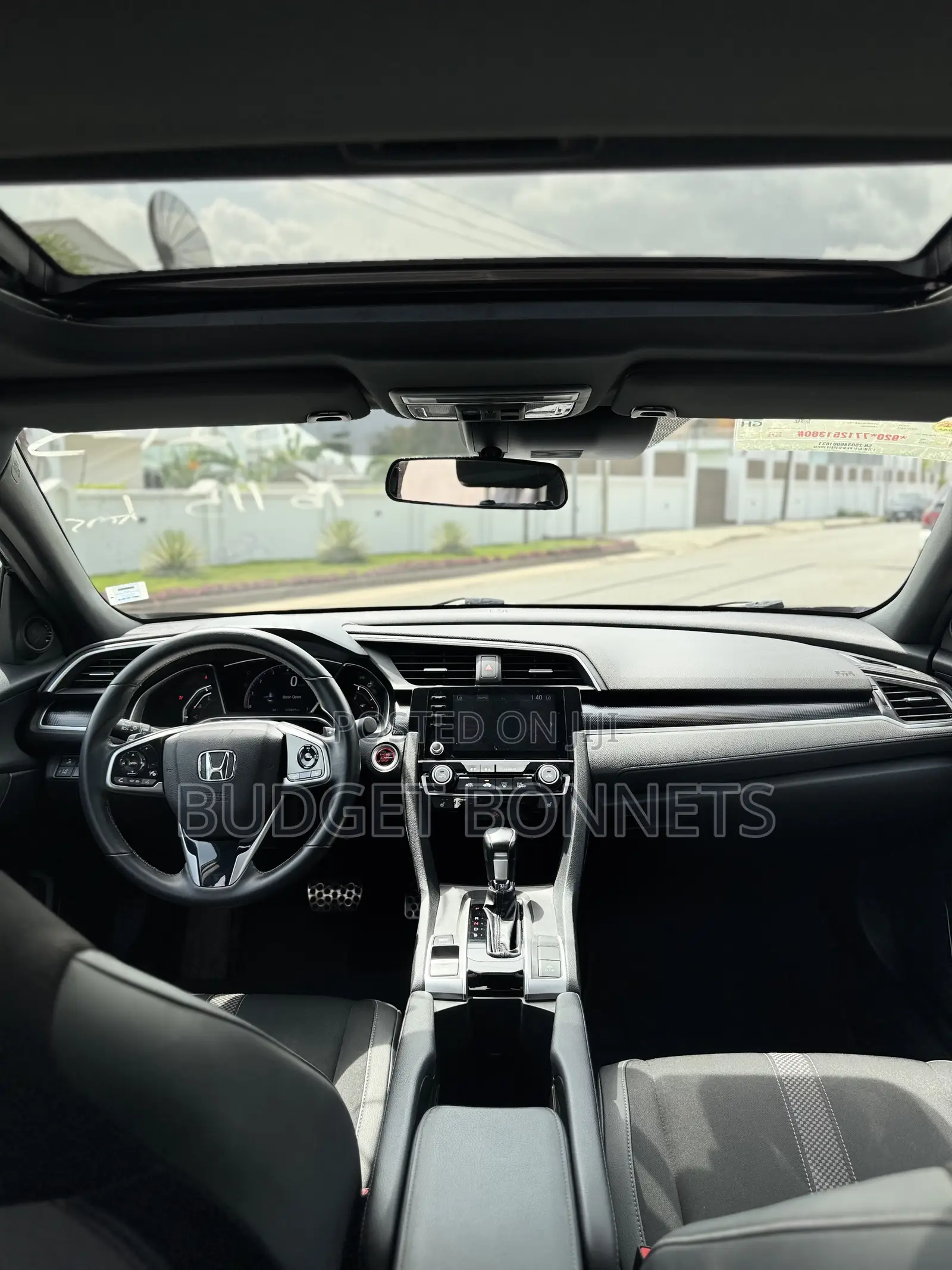 Honda Civic Sport Sedan 2020 Black