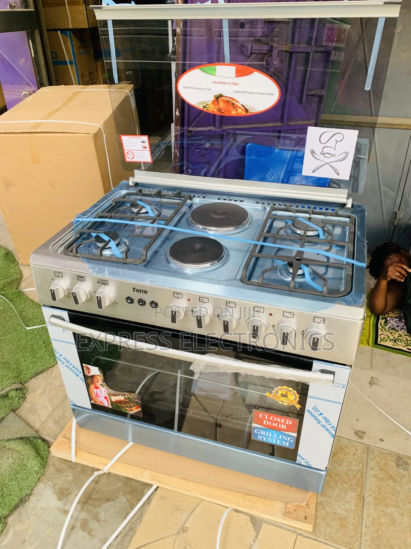 Best Buy for Less Gas Electric Cooker Oven 4-2 60/90