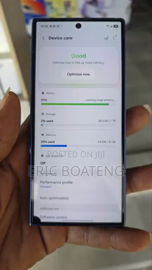 Samsung Galaxy Z Fold7 1 TB Blue