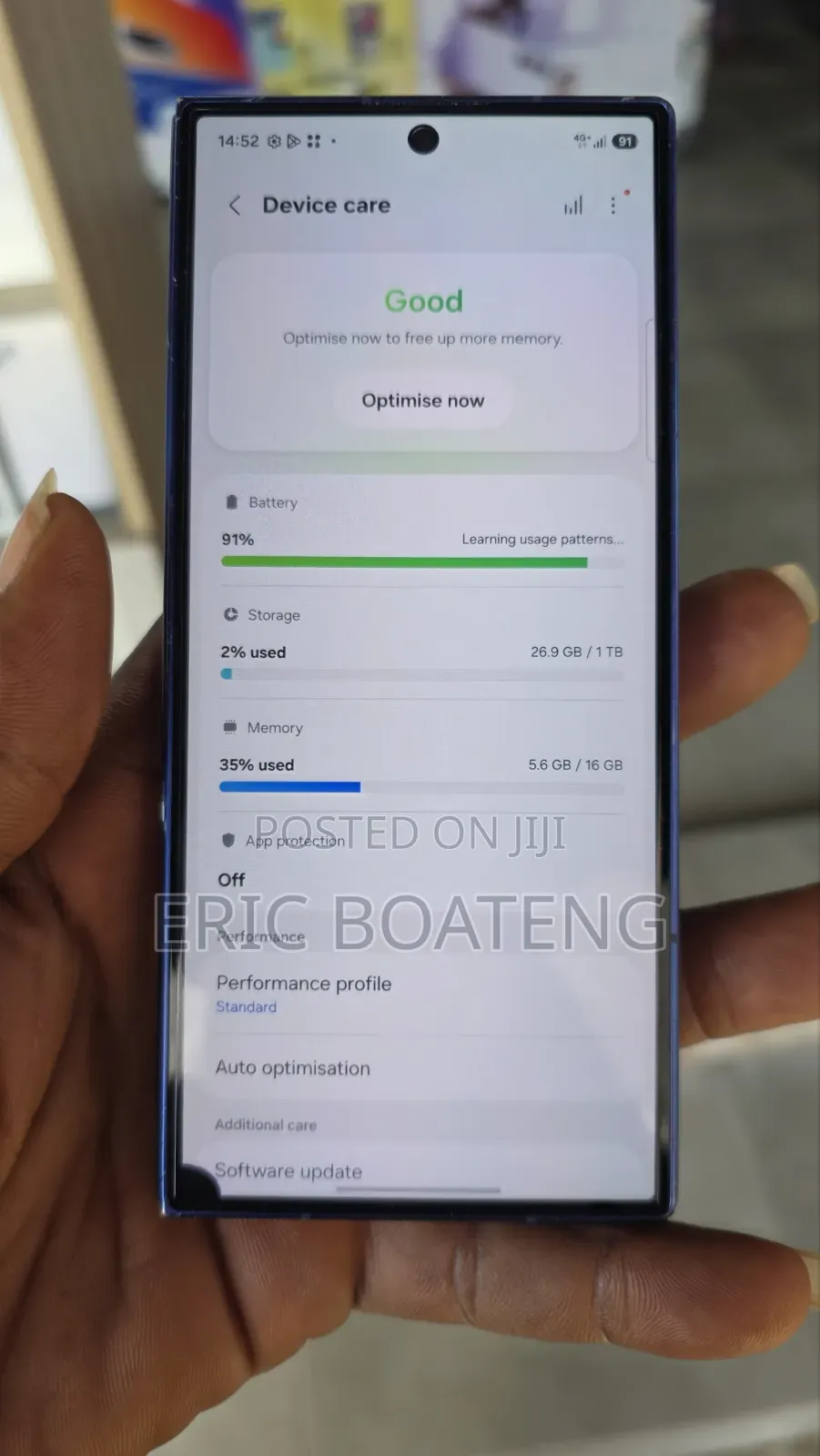 Samsung Galaxy Z Fold7 1 TB Blue