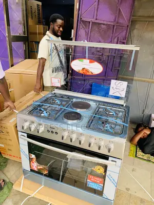 Hot  Deals on Gas Electric Cooker Oven Rotisserie 4-2 60/90