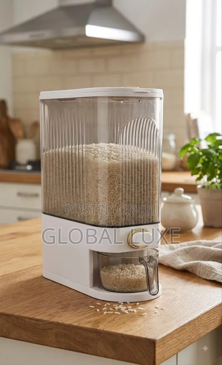 Rice Dispenser – Automatic Rice Storage Dispensing Container