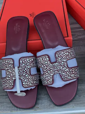 Hermes Slippers in Box