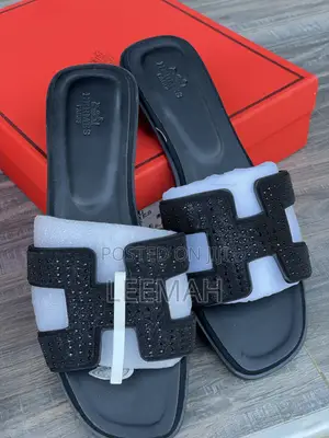 Hermes Slippers in Box