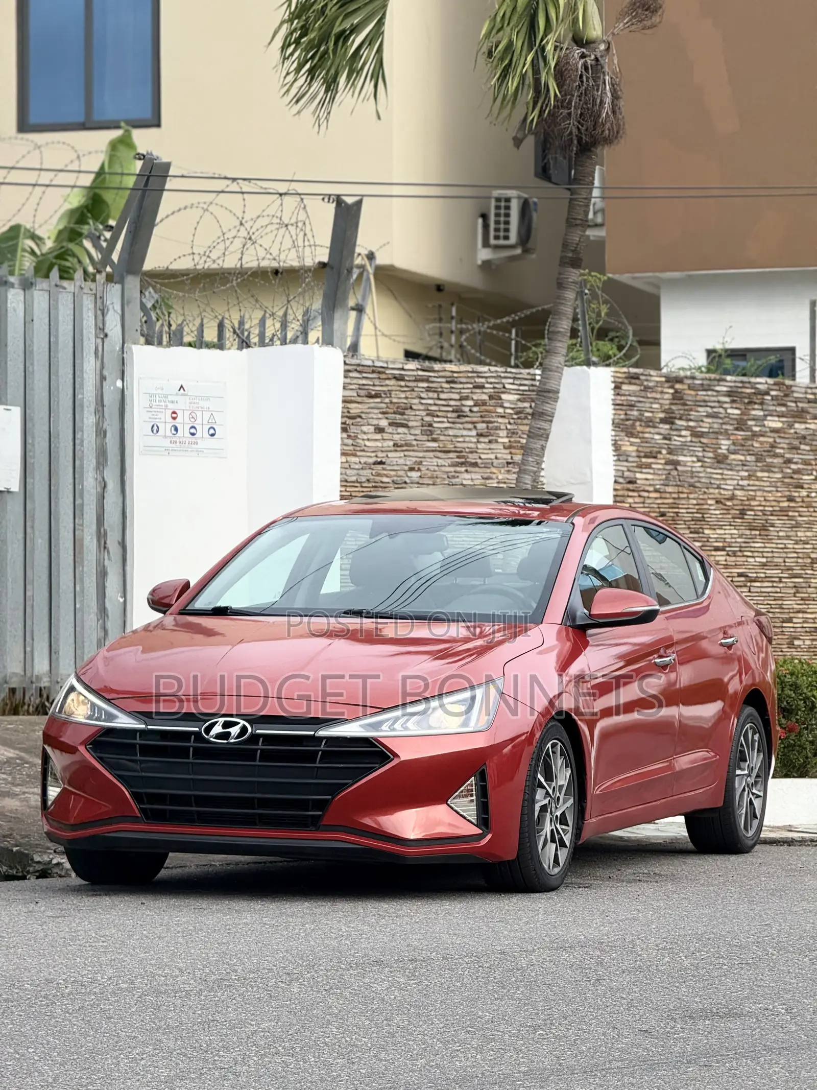 Hyundai Elantra Limited 2019 Orange