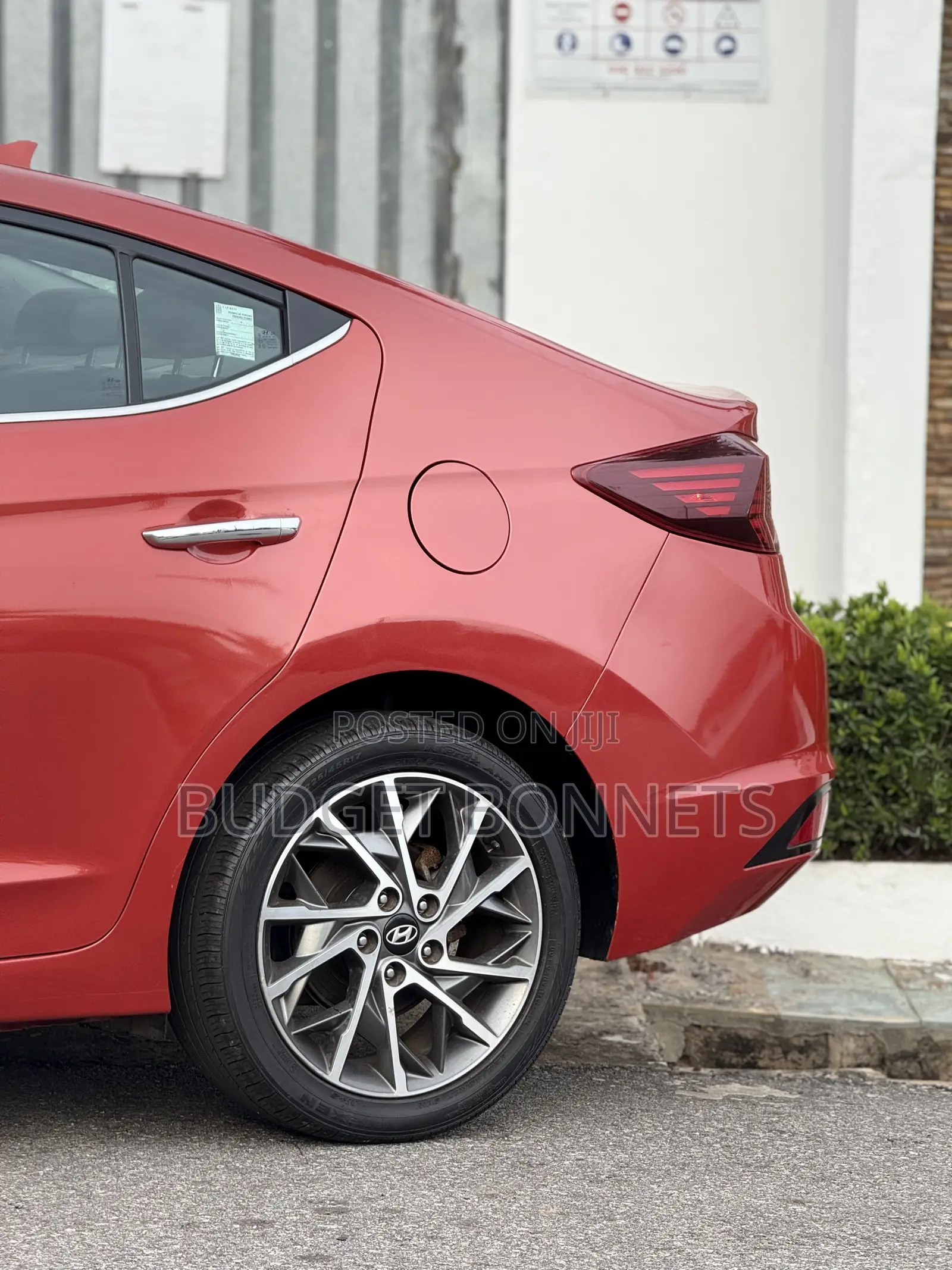 Hyundai Elantra Limited 2019 Orange