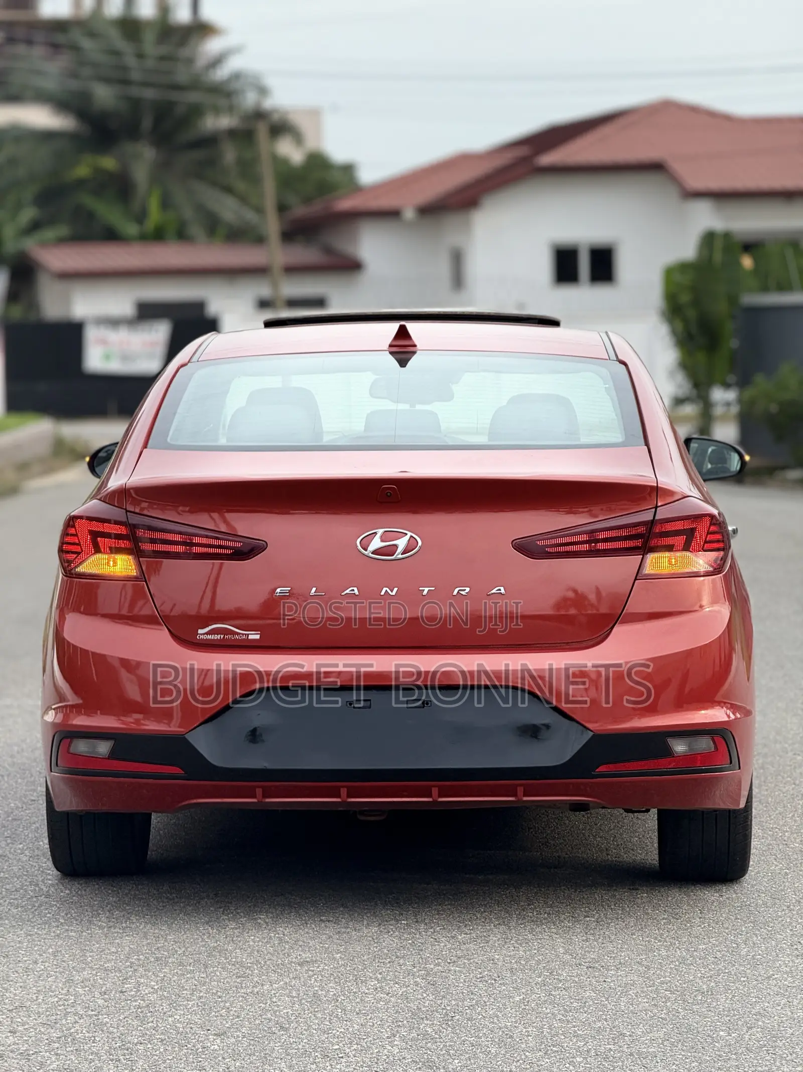 Hyundai Elantra Limited 2019 Orange