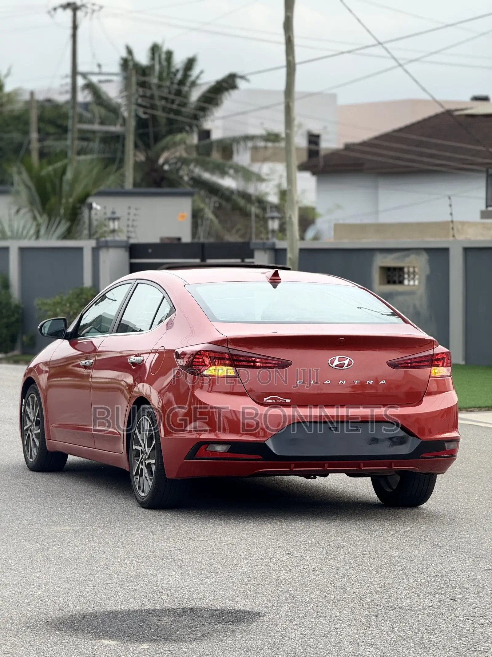 Hyundai Elantra Limited 2019 Orange