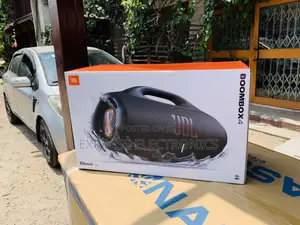 Brabd New Boombox 4 Bluetooth Speakers Black Best at Store