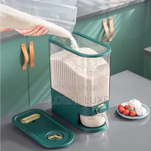 Rice Dispenser – Automatic Rice Storage Dispensing Container