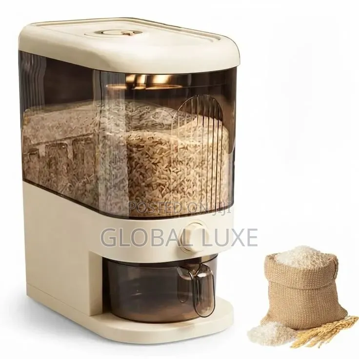Rice Dispenser – Automatic Rice Storage Dispensing Container