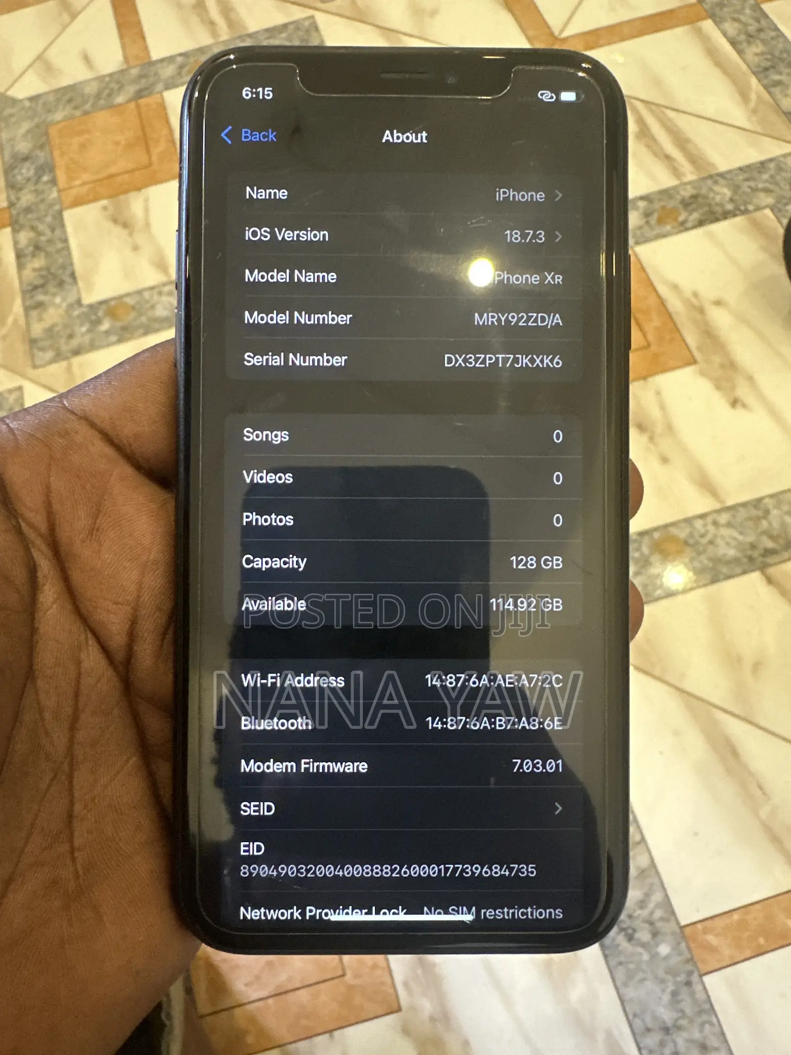 Apple iPhone XR 128 GB Black