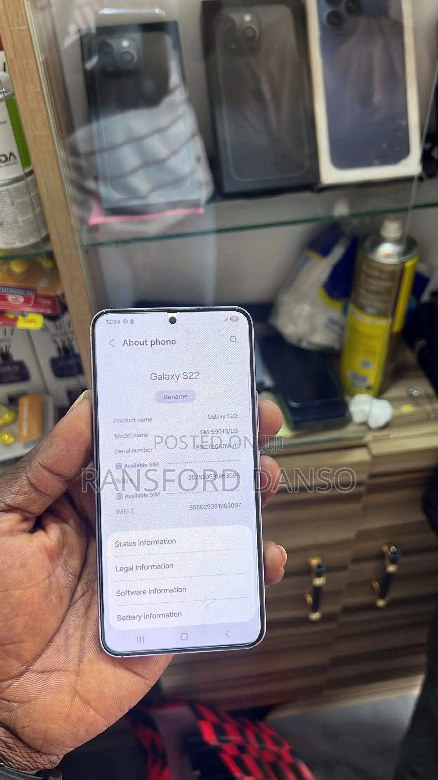 Samsung Galaxy S22 5G 128 GB Purple