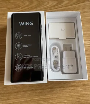 New LG Wing 5G 256 GB Black