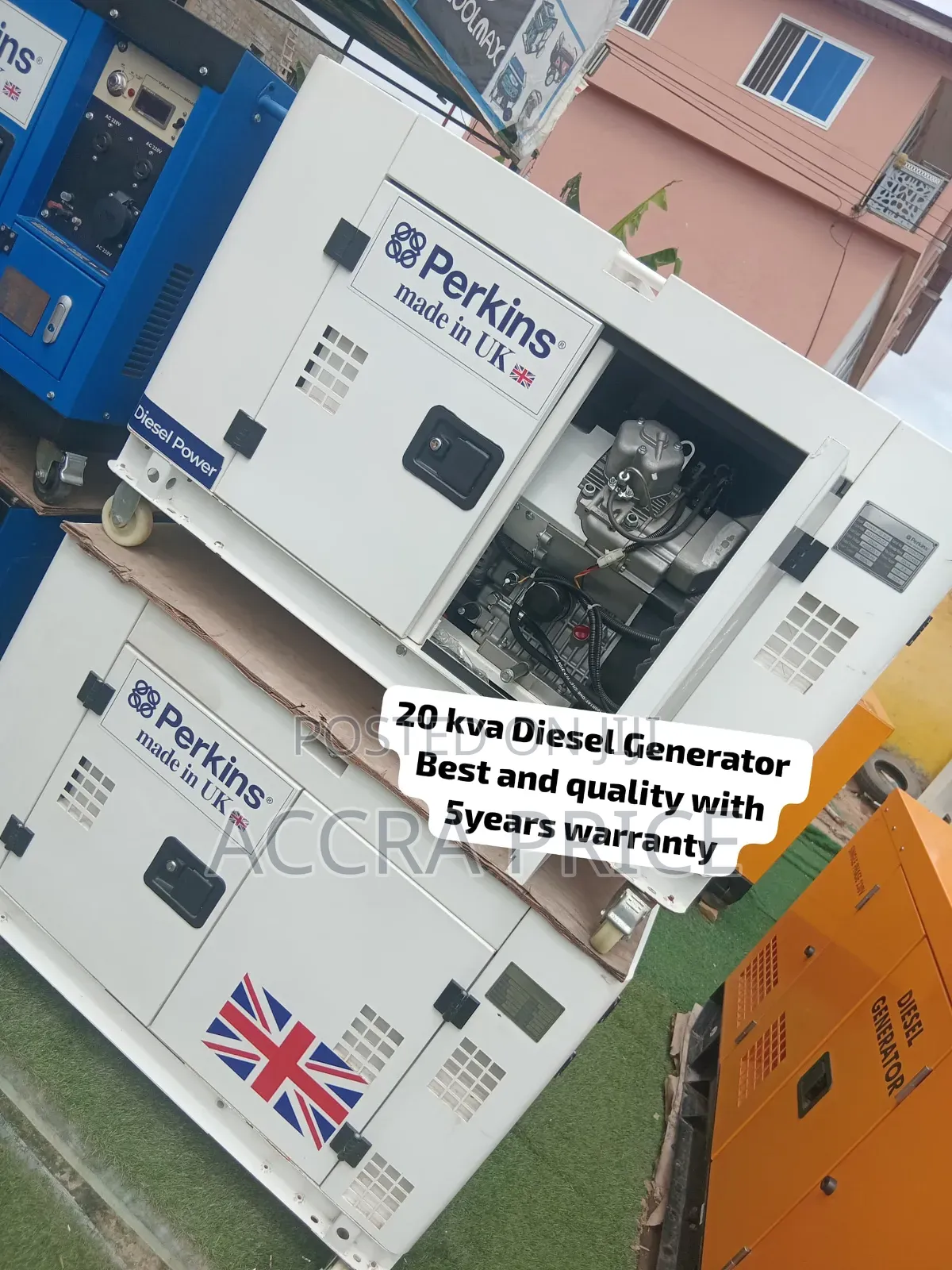 Heavy Duty 20KVA Diesel Generator – Powerful Backup Power Solution