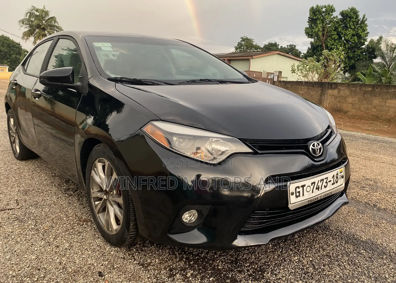Toyota Corolla S 4dr Sedan (1.8L 4cyl CVT) 2016 Black
