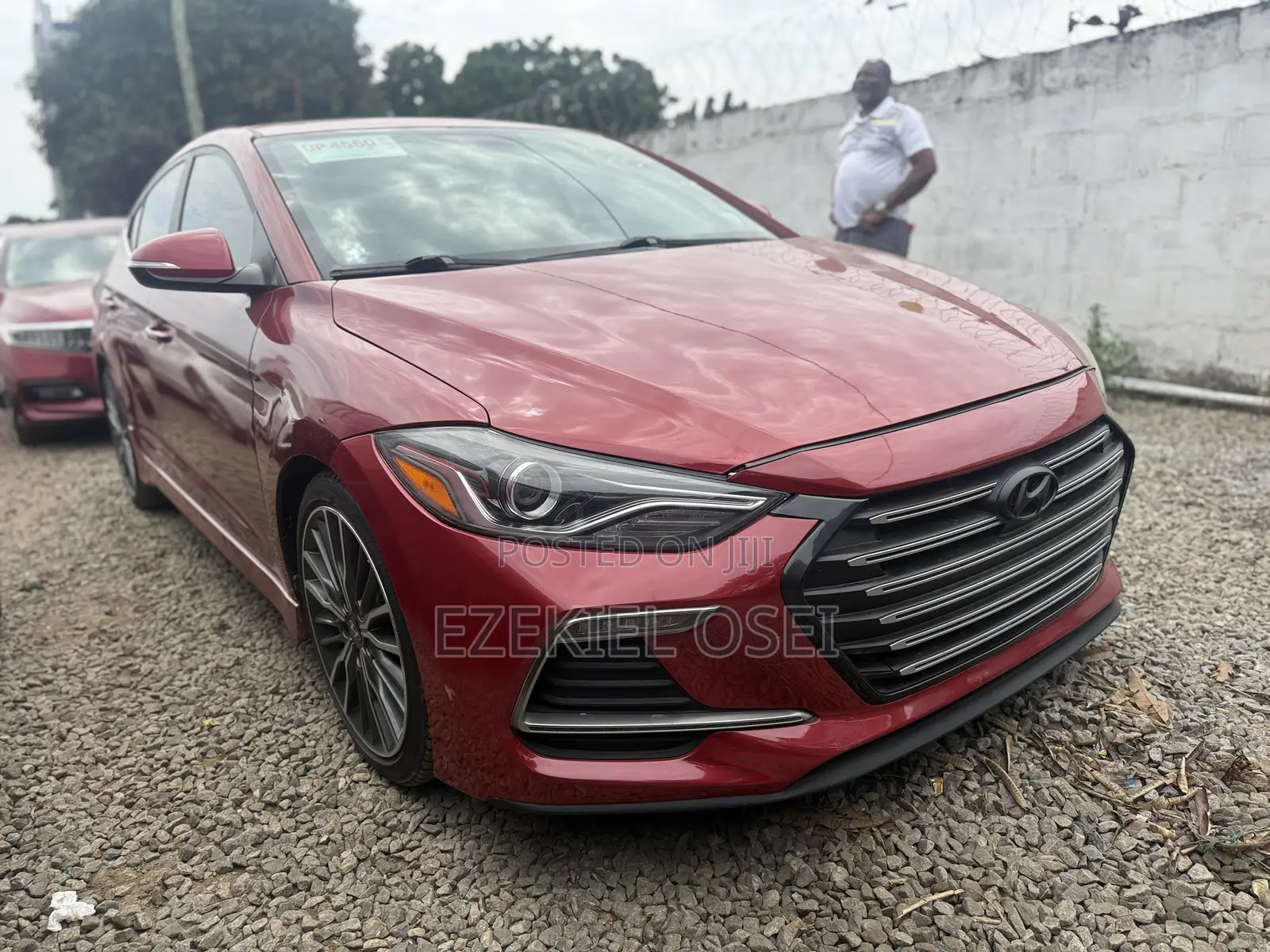 Hyundai Elantra Sport 2018 Red