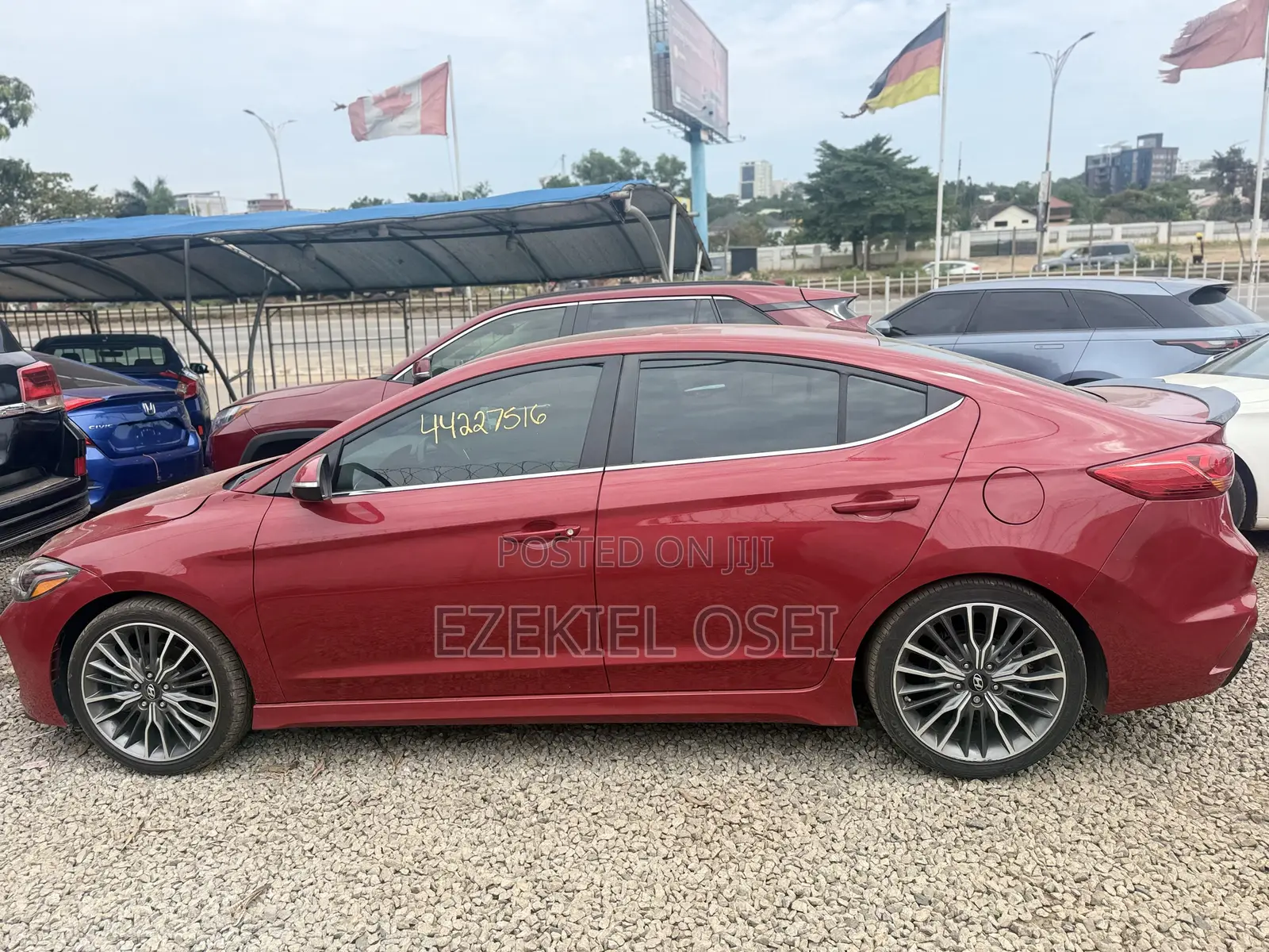 Hyundai Elantra Sport 2018 Red
