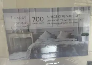 King Size Ashley Cooper 6pcs Set Bedsheet USA