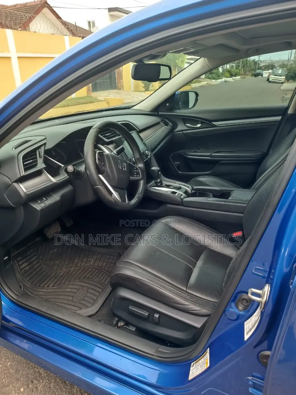 Honda Civic Touring Sedan 2018 Blue