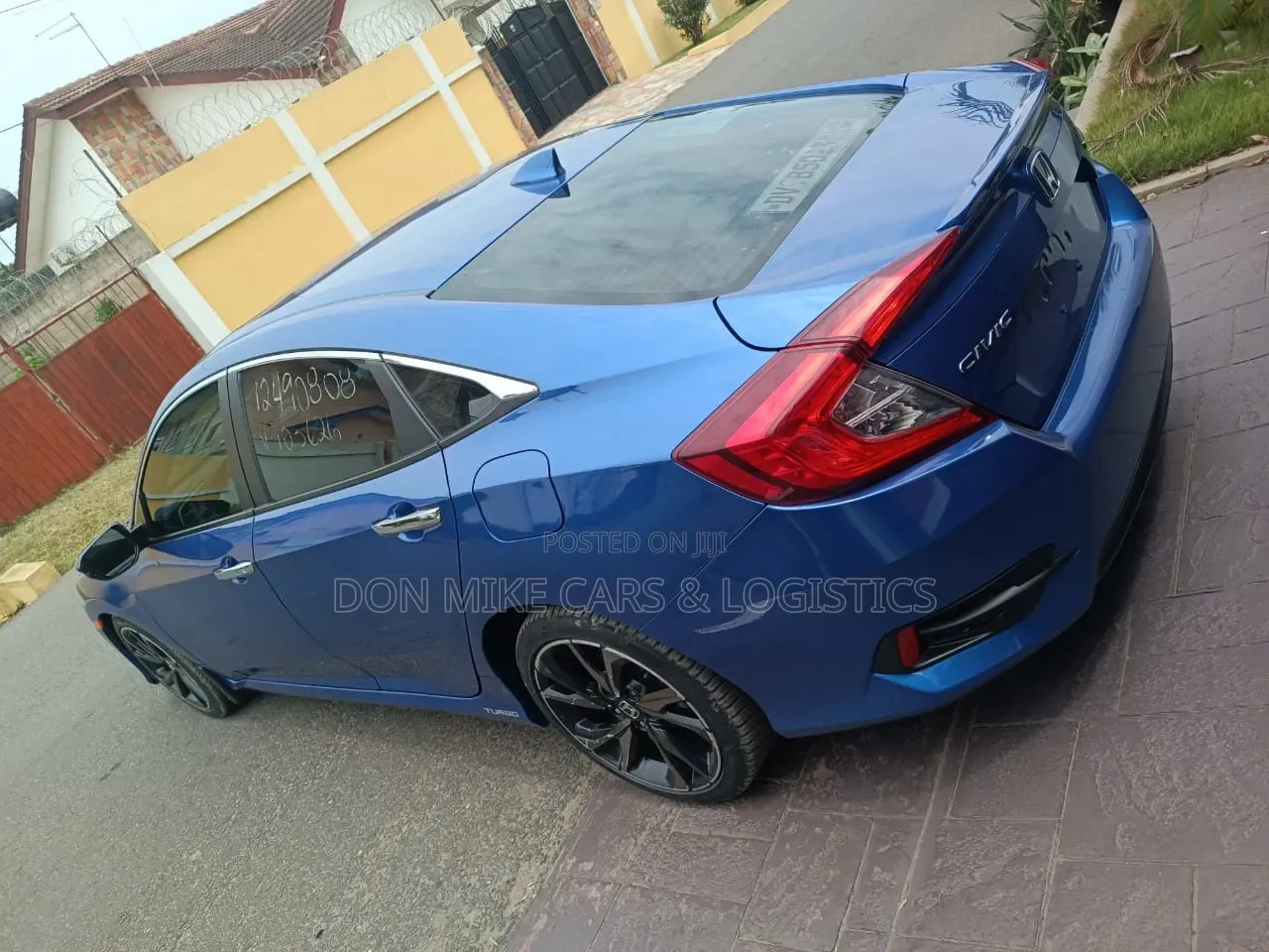 Honda Civic Touring Sedan 2018 Blue